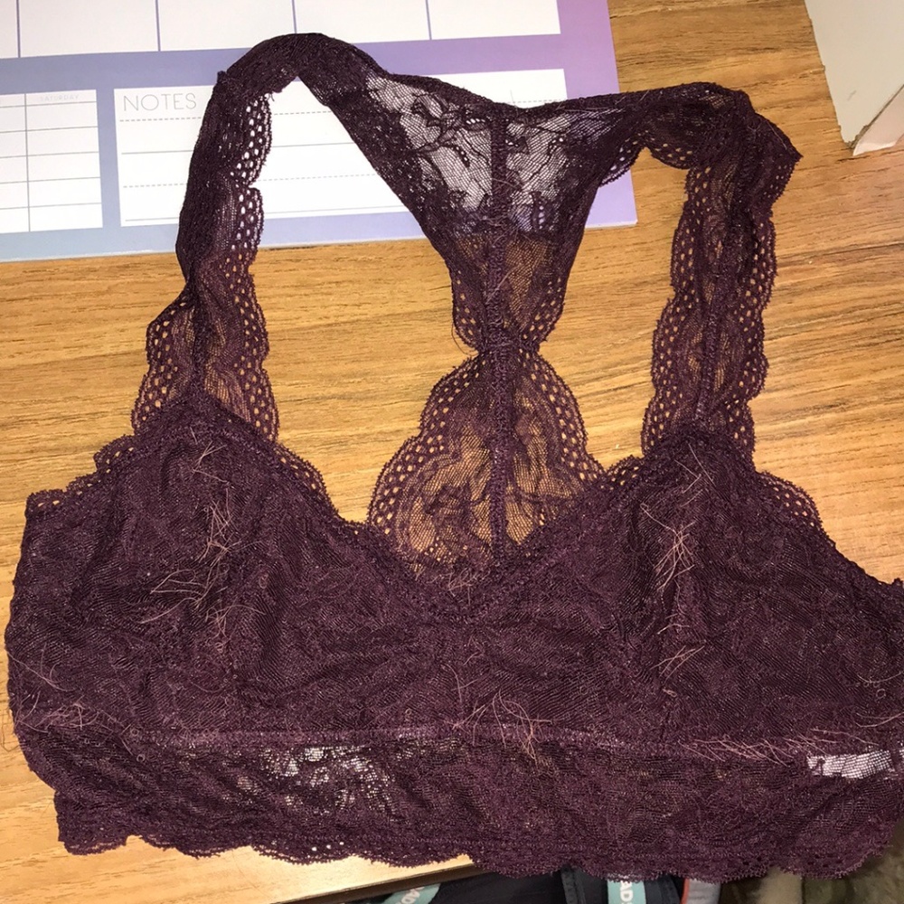 Maroon Bralette